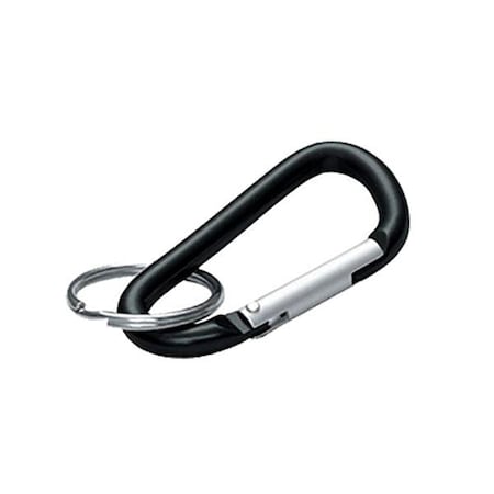 Lucky Line LuckyLine: LG C-CLIP ALUMINUM BLACK, PK 5 LKL-4612005